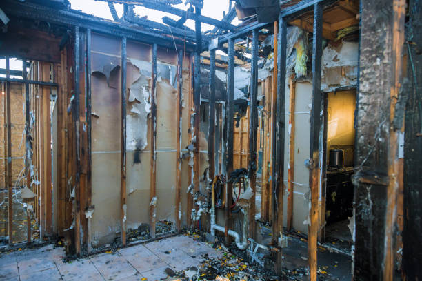 Professional Fire Damage Removal technician working in Cherry Hill, VA